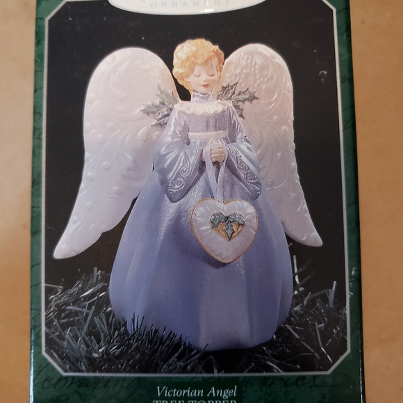 HALLMARK Ornament Victorian Angel tree topper - Picture 2 of 4